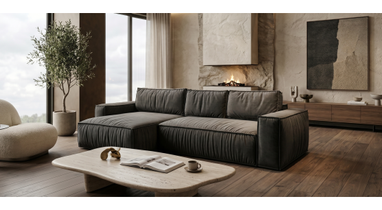 Coin corner sofa